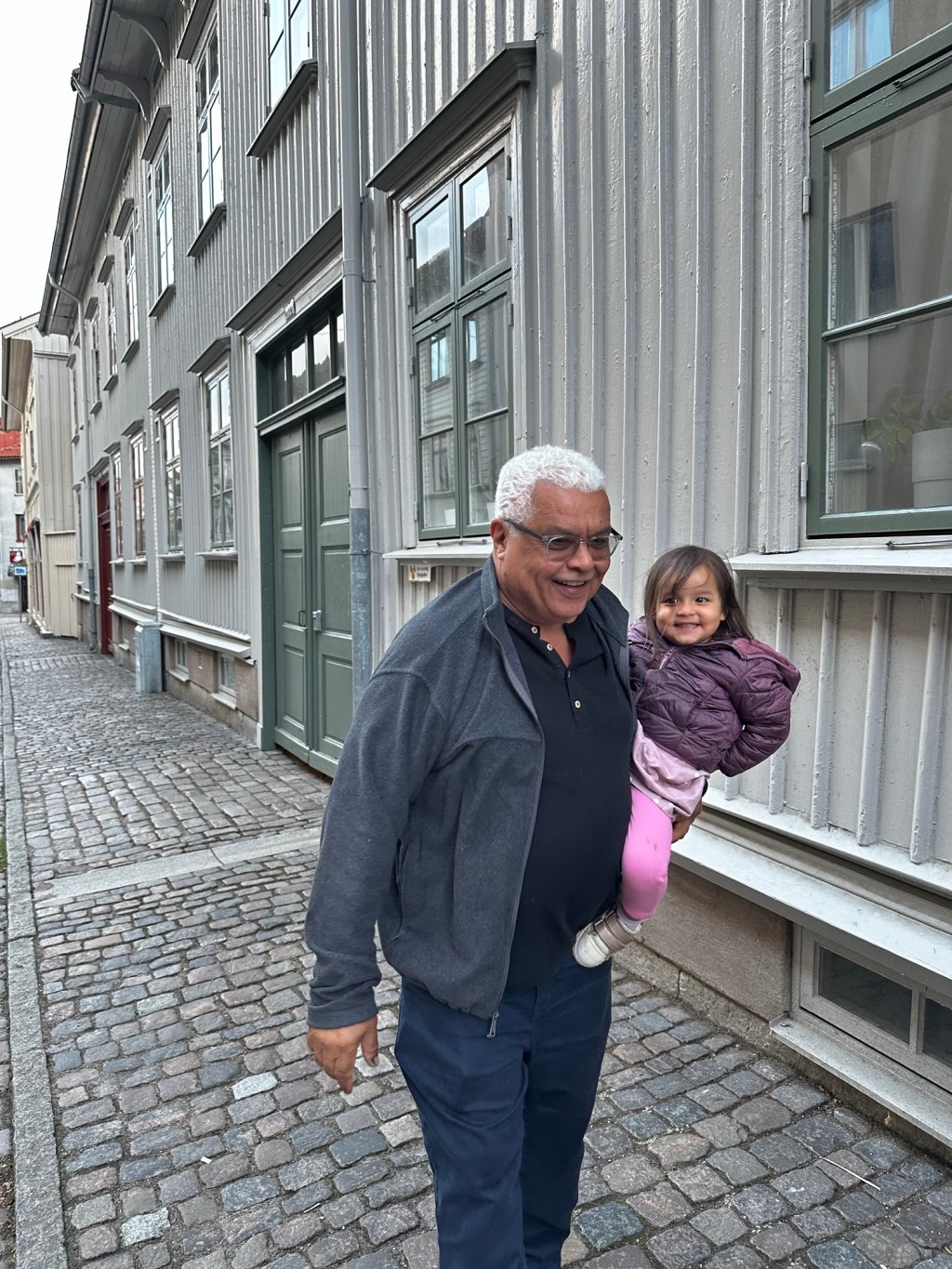 Grandpa’s in Sweden!